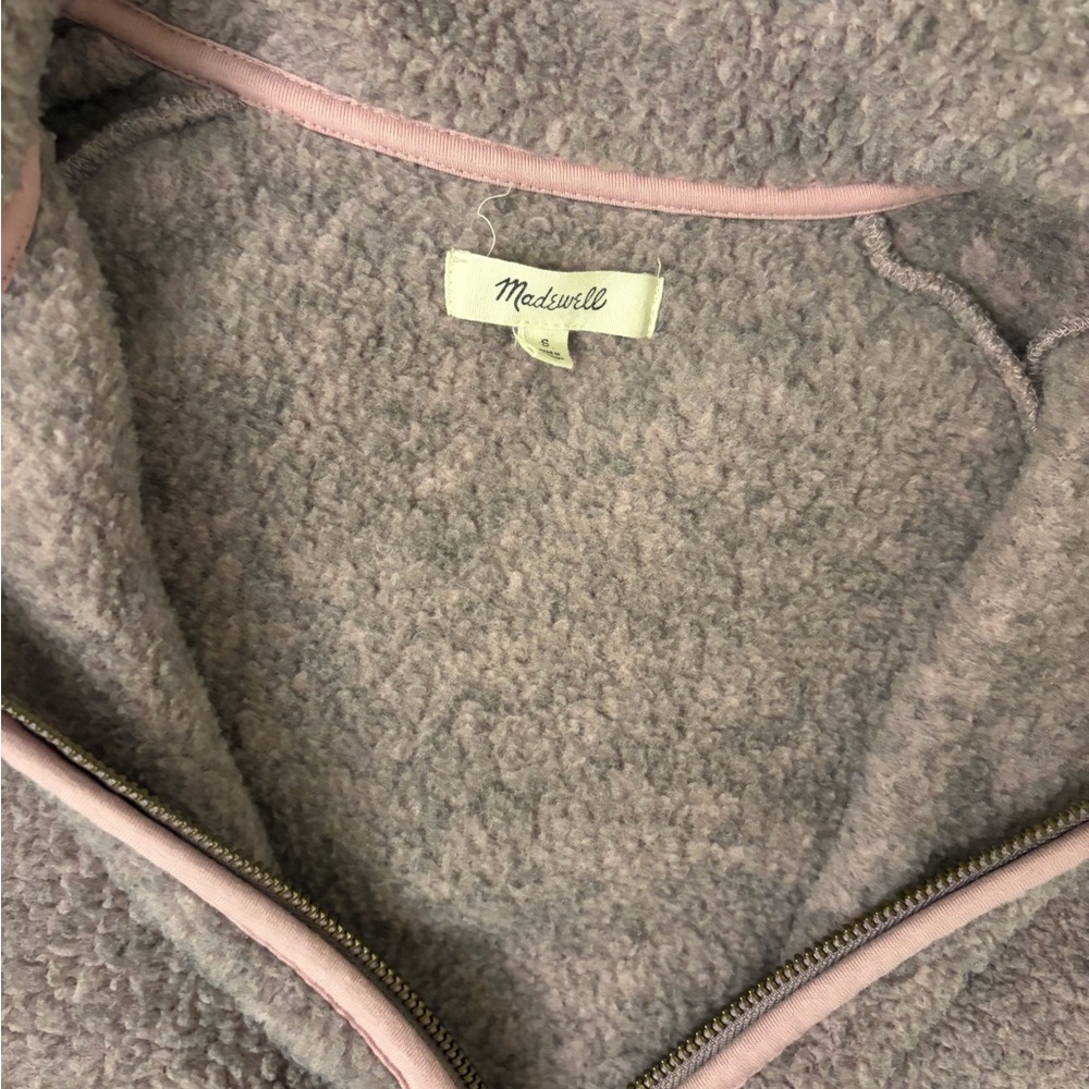 Madewell Women's Lavender fleece - Picture 2 of 4